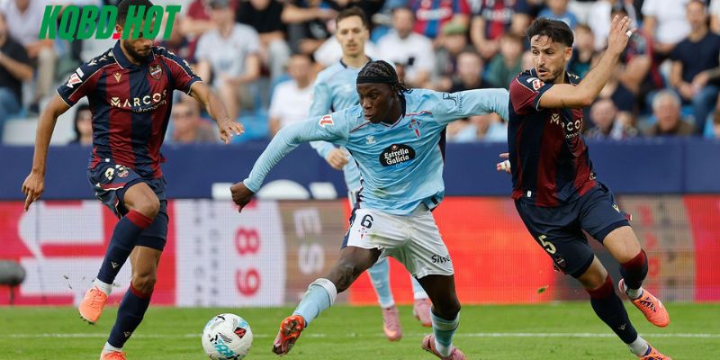 Điểm nhanh phong độ của Celta Vigo vs Levante