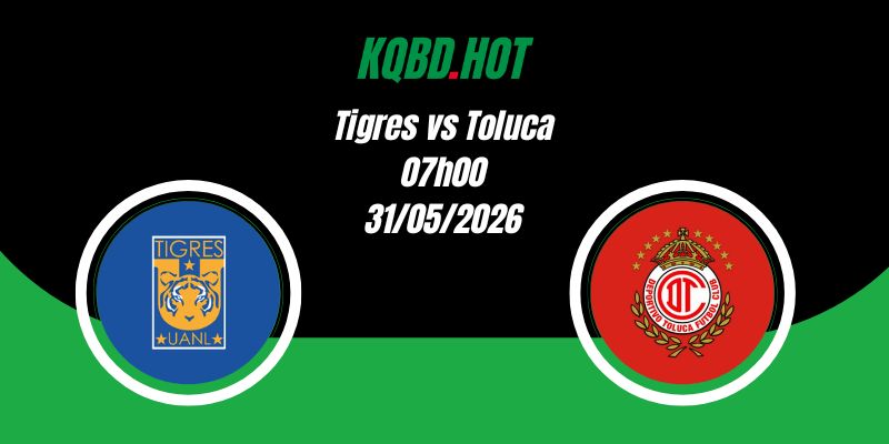 Nhận Định Tigres vs Toluca 07h00 31/05 CONCACAF Champions Cup