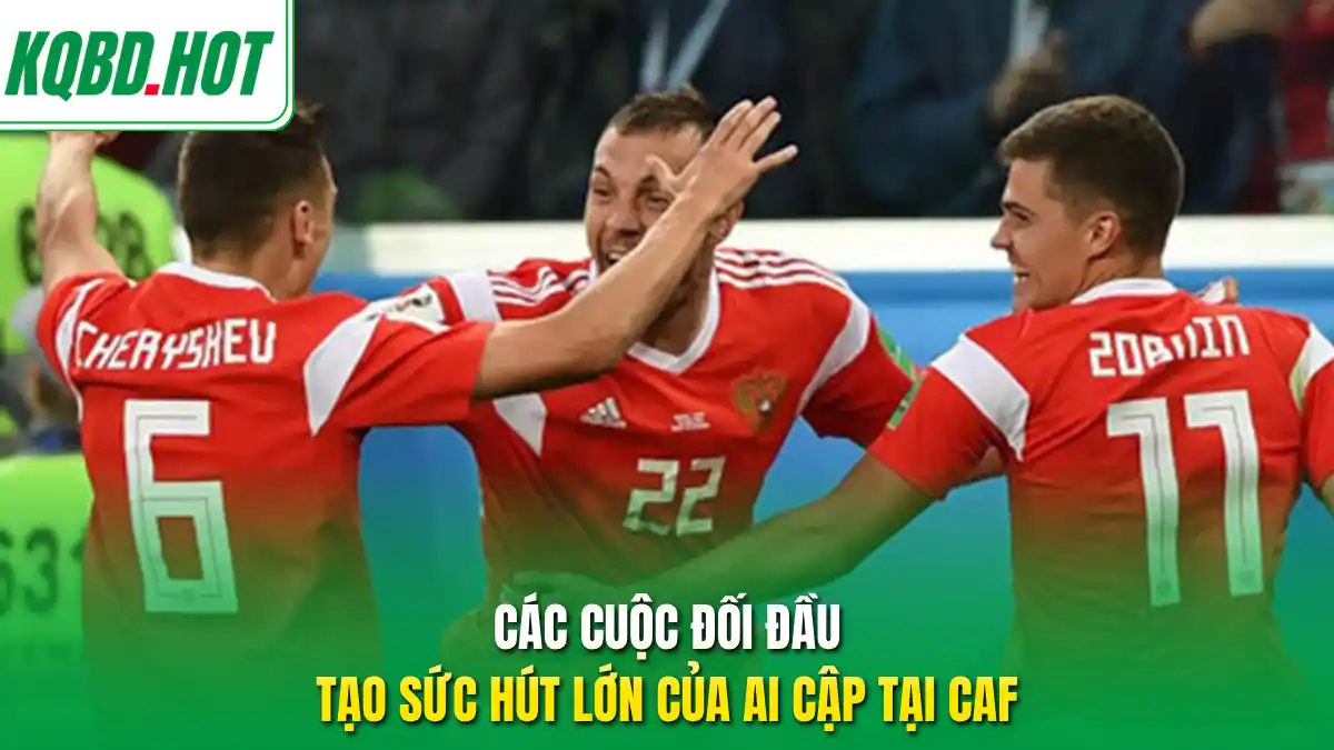 Các cuộc đối đầu tạo sức hút lớn của Ai Cập  tại CAF