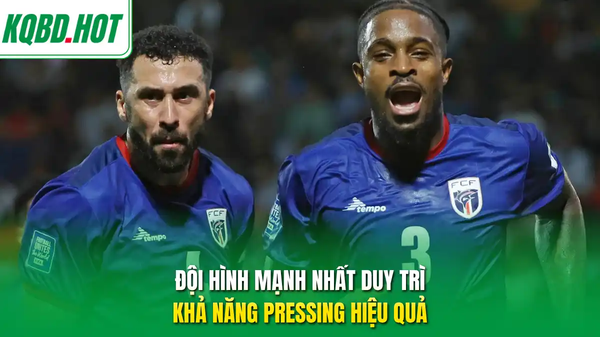 Đội hình mạnh nhất duy trì khả năng pressing hiệu quả