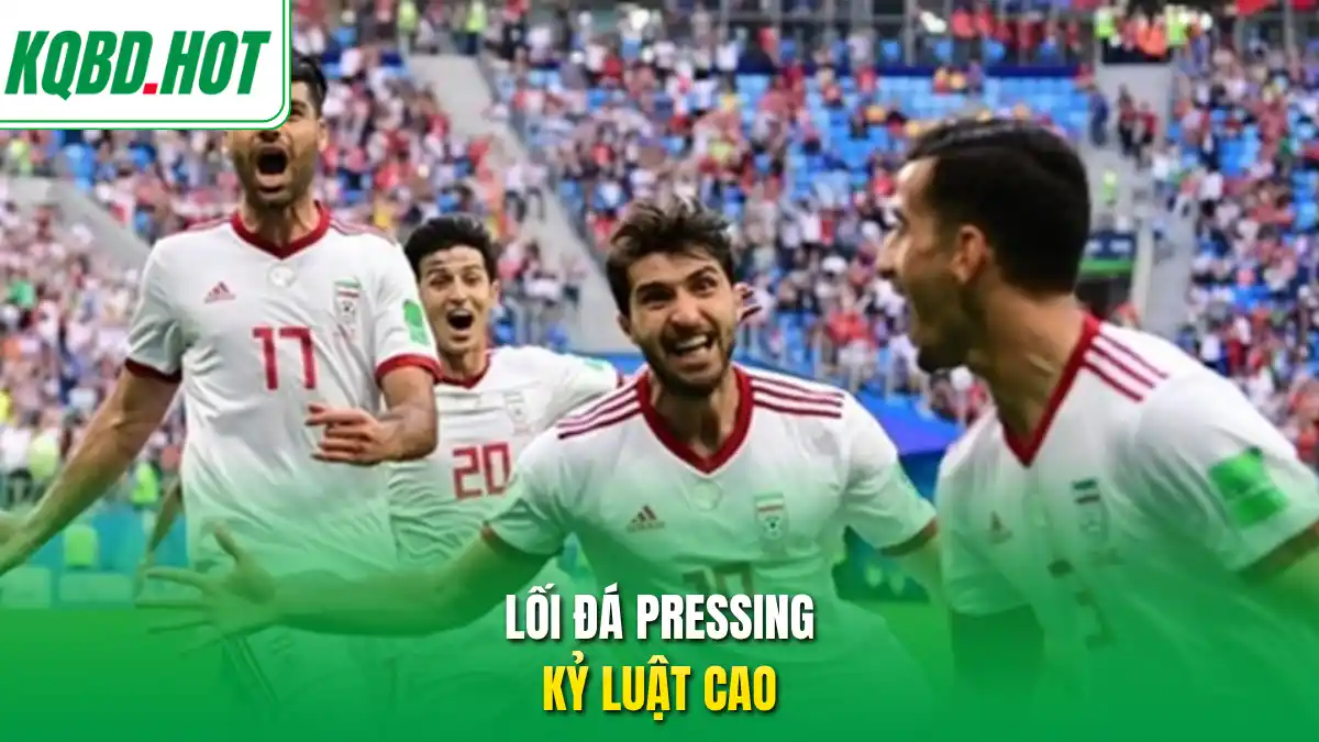 Lối đá pressing kỷ luật cao