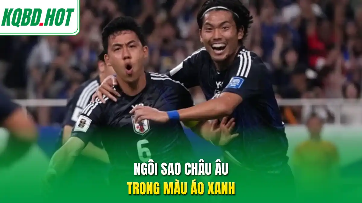 Ngôi sao châu Âu trong màu áo xanh