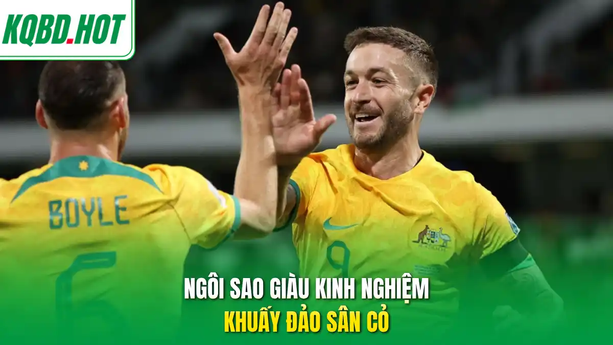 Ngôi sao giàu kinh nghiệm khuấy đảo sân cỏ
