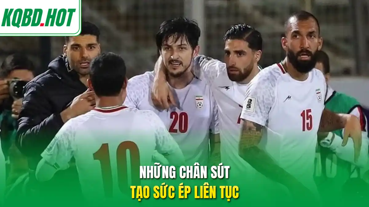 Những chân sút tạo sức ép liên tục
