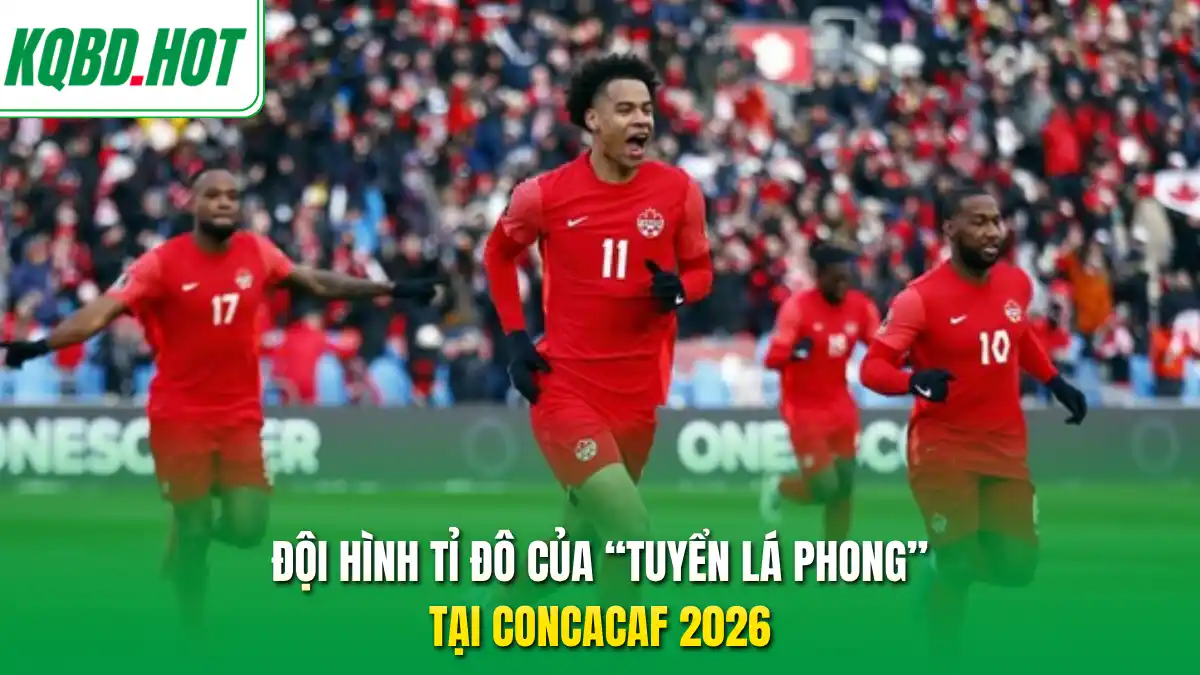 Đội hình tỉ đô của “tuyển lá phong” tại CONCACAF 2026 