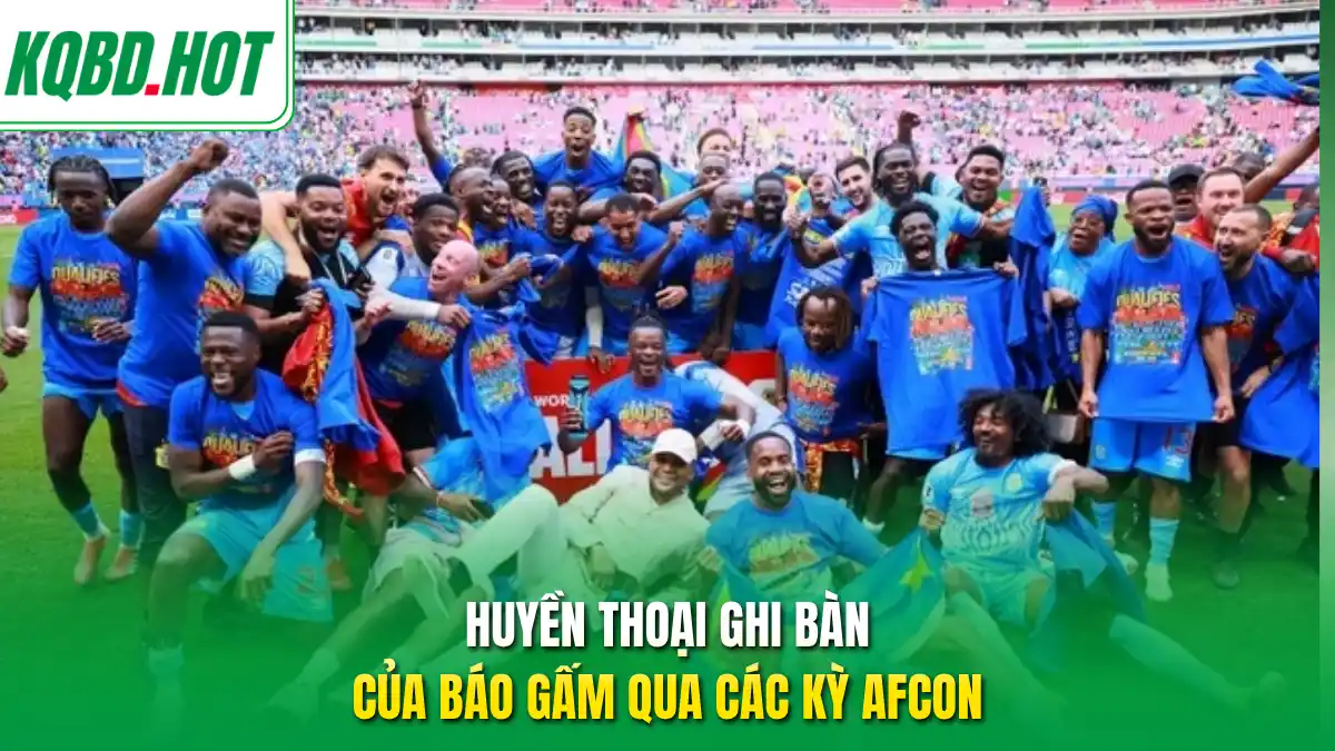 Huyền thoại ghi bàn của báo gấm qua các kỳ AFCON