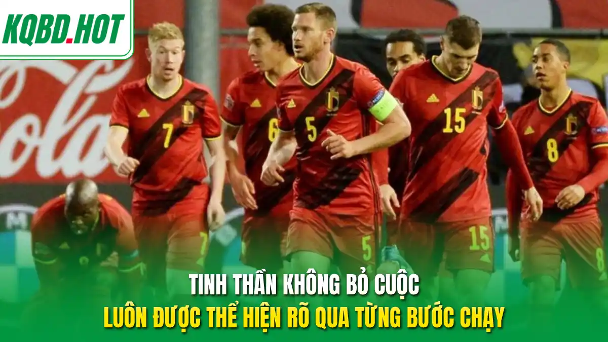 Tinh thần không bỏ cuộc luôn được thể hiện rõ qua từng bước chạy